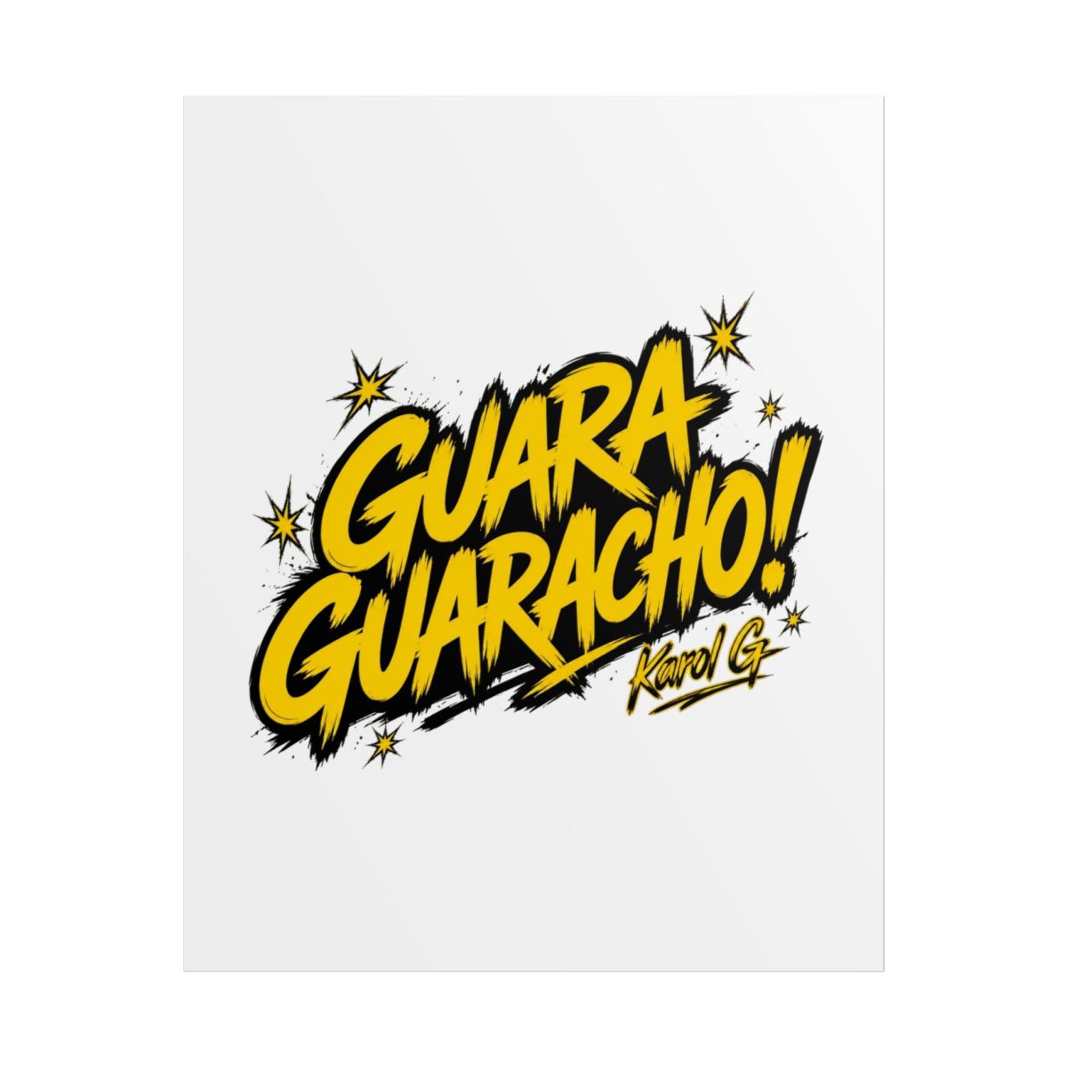 Karol G "GUARA GUARACHO!" Poster - Official Posters & Wall Art merchandise