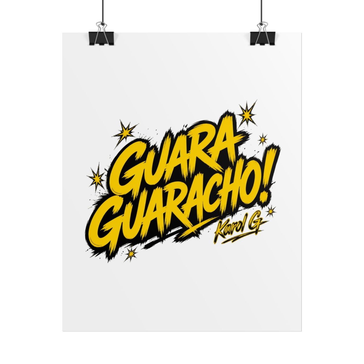 Karol G "GUARA GUARACHO!" Poster