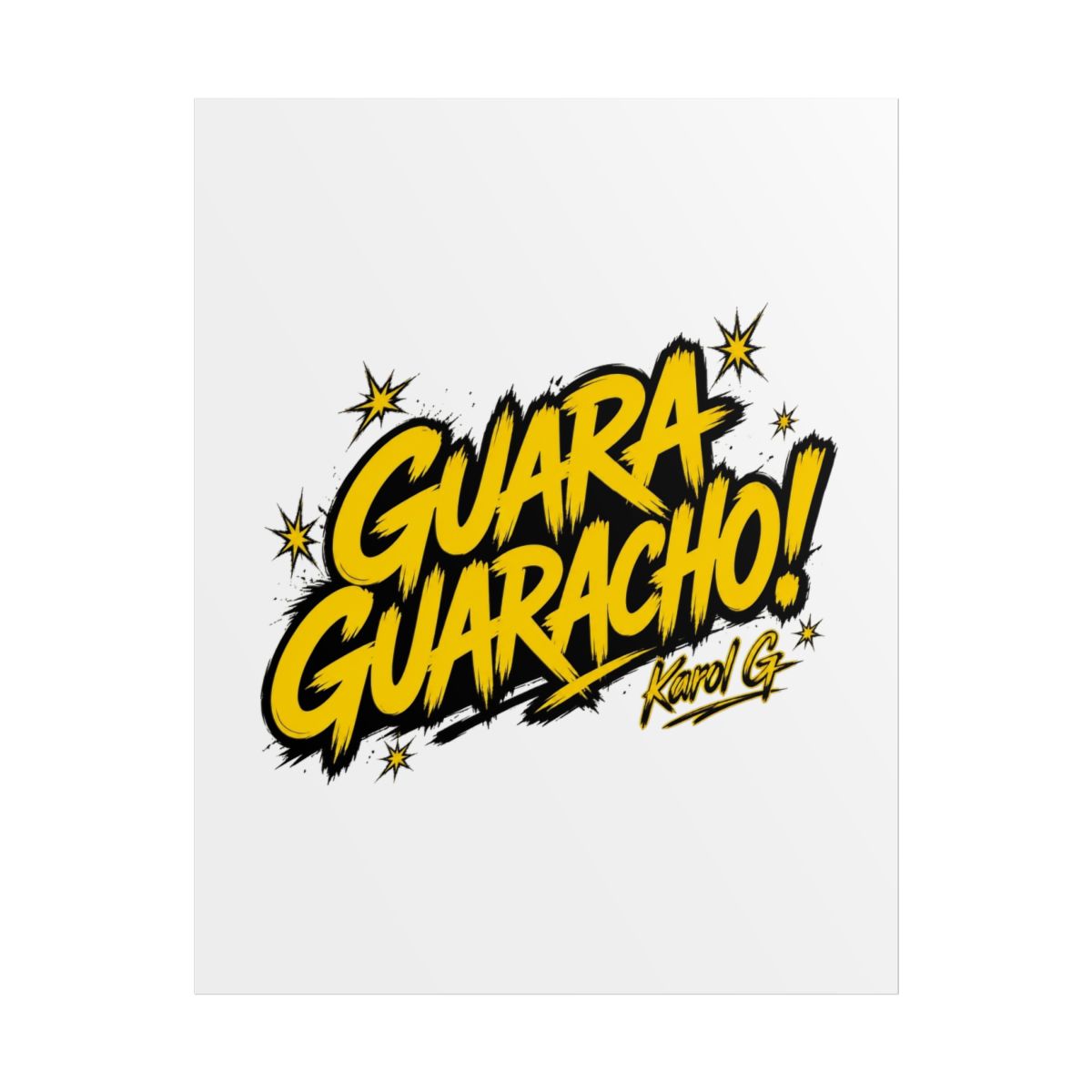 Karol G "GUARA GUARACHO!" Poster - alternate angle 1, merchandise
