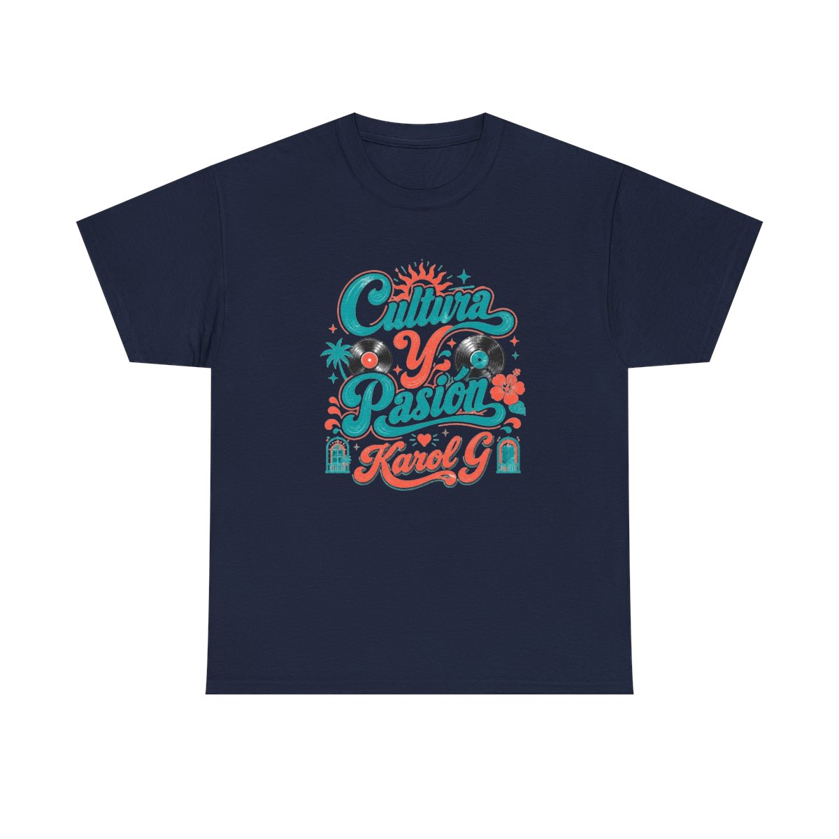 Karol G "Cultura Y Pasión" Unisex Tee - alternate angle 2, merchandise