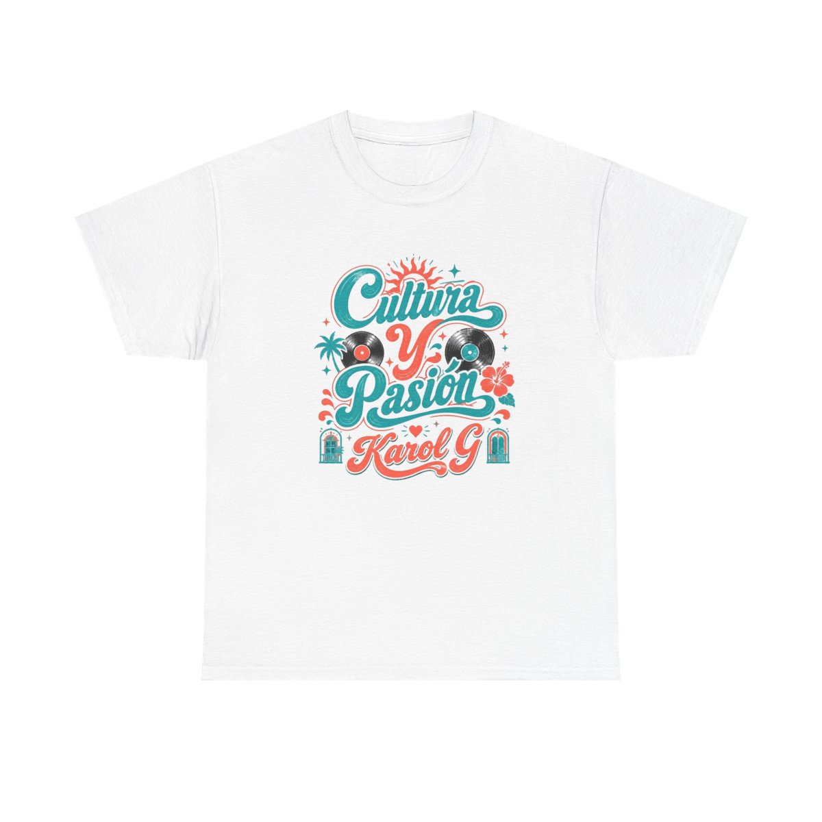 Karol G "Cultura Y Pasión" Unisex Tee - alternate angle 3, merchandise