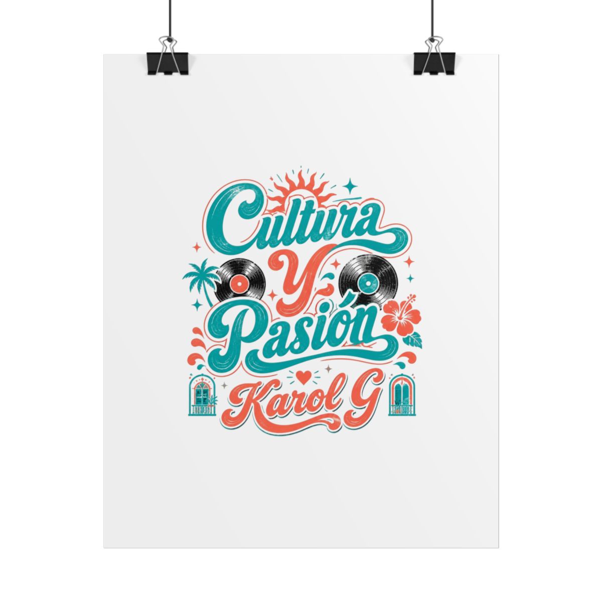 Karol G "Cultura Y Pasión" Poster