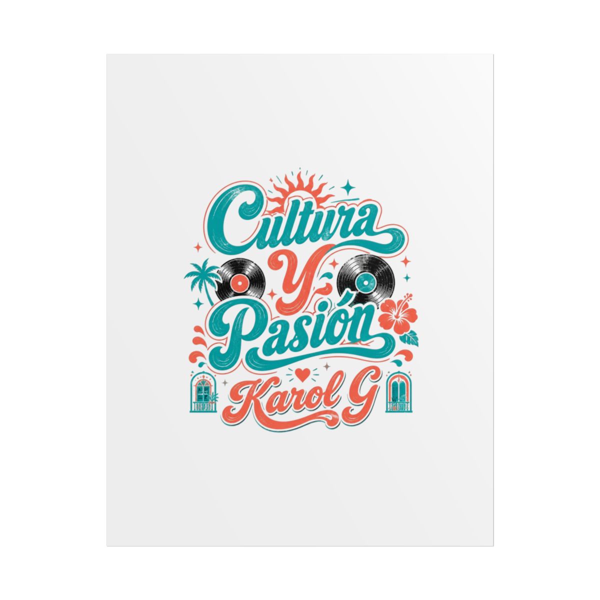 Karol G "Cultura Y Pasión" Poster - alternate angle 1, merchandise