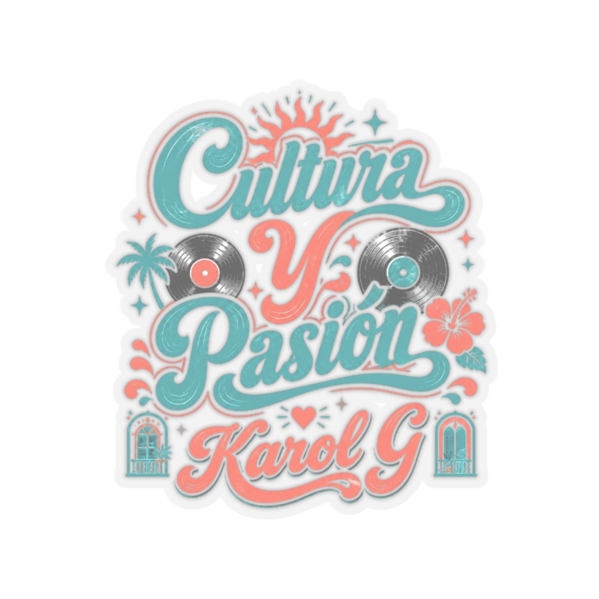 Karol G "Cultura Y Pasión" Sticker