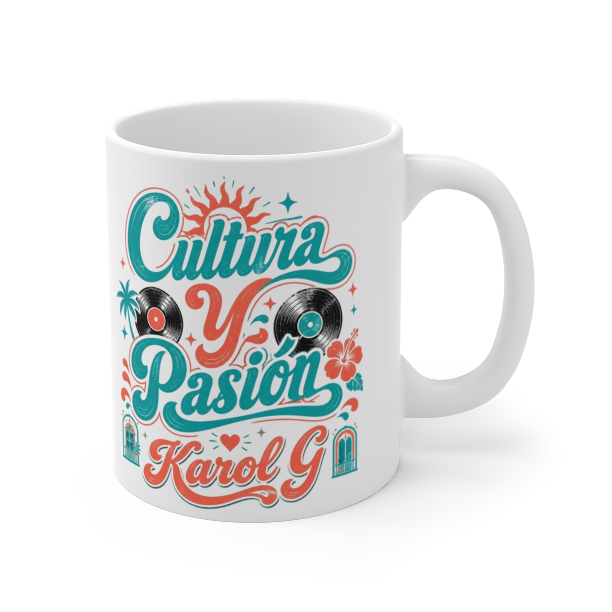 Karol G "Cultura Y Pasión" White Mug