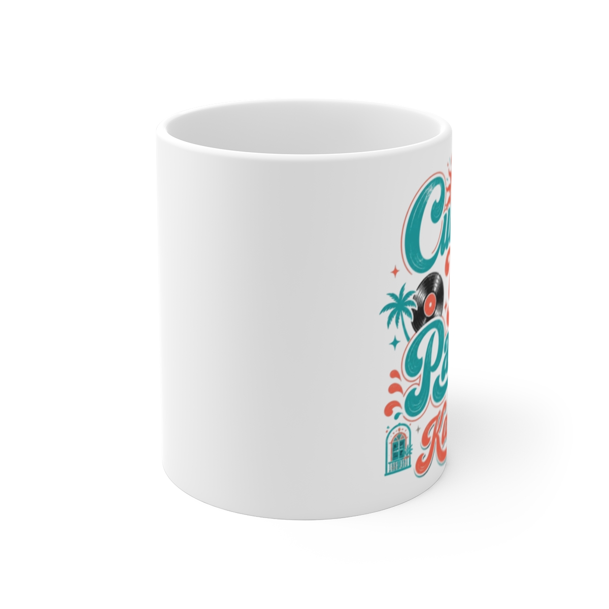 Karol G "Cultura Y Pasión" White Mug - alternate angle 1, merchandise